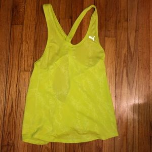 Neon workout tank top